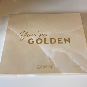 COLOURPOP You’re Golden pressed powder palette
